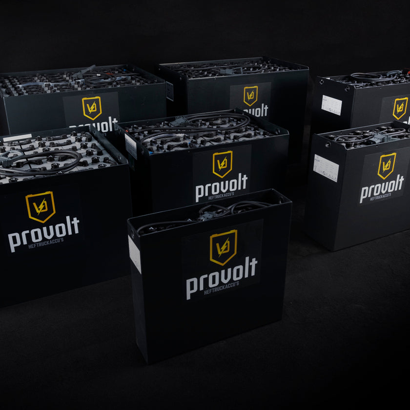 Verzameling Provolt batterijen en tractie accu’s
