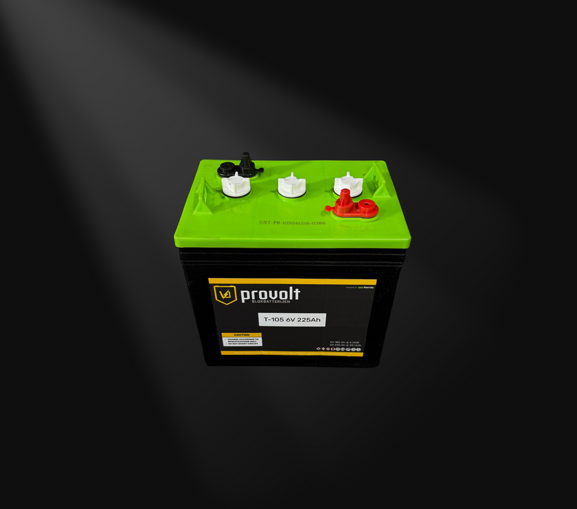 Provolt 6V T105 225Ah Blokbatterij