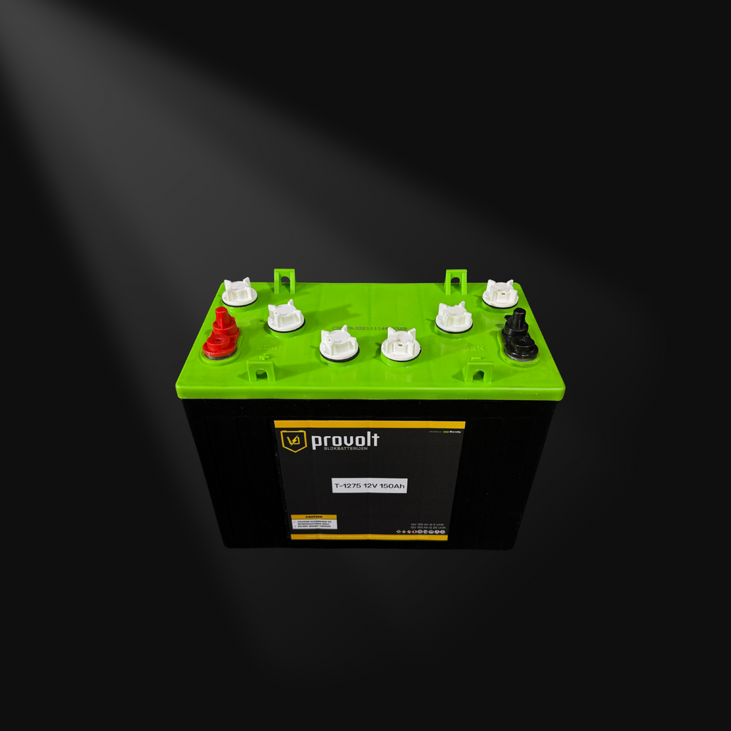 Provolt 12V T1275 150Ah Blokbatterij
