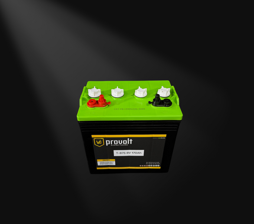 Provolt 8V T875  170Ah Blokbatterij