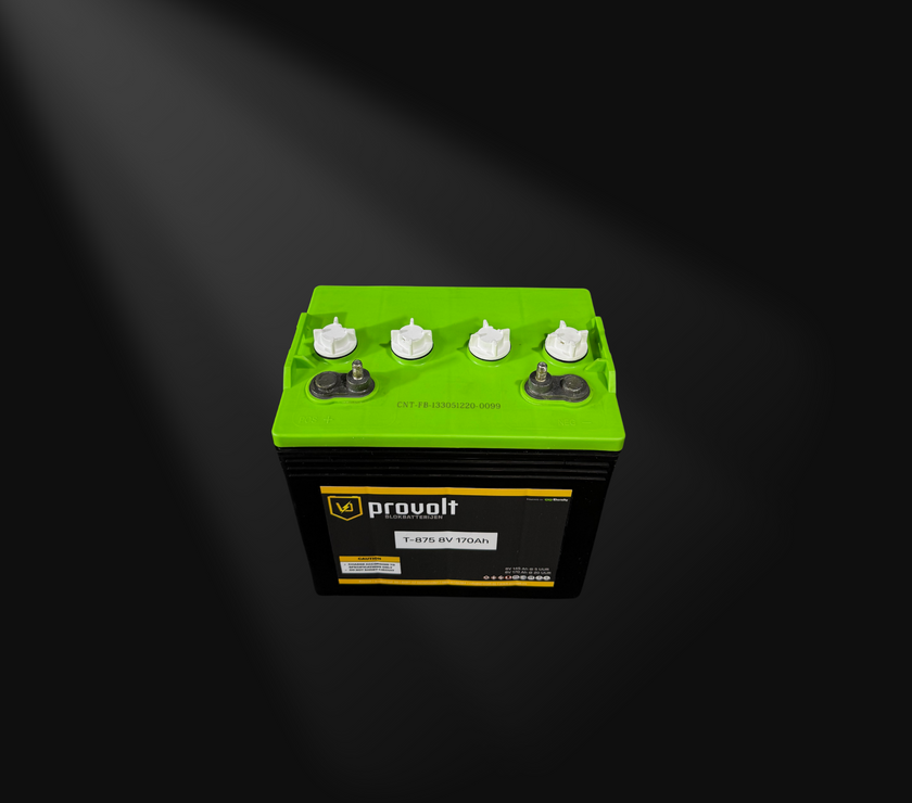 Provolt 8V T875  170Ah Blokbatterij