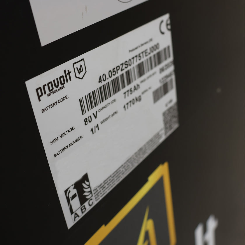 Provolt tractie accu 80V - 775 Ah